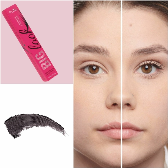 Pur Big Look Mascara in Black LENGTHENING, Volumizing Full Size *BNIB! - Picture 3 of 12